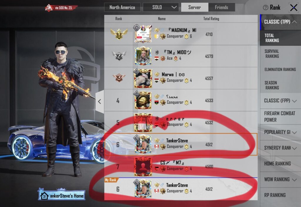 When you’re the only Solo player that is ACTUALLY in North America on the North America leaderboard 🤦‍♂️