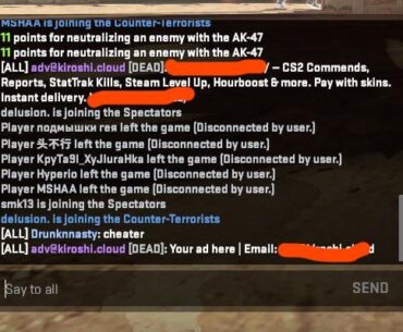 Advertising bot in DM