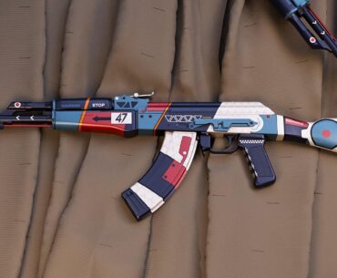 "AK 47  Pit Stop  80s Racing inspired skin. What do you think? Any feedback before I upload to Workshop?"
