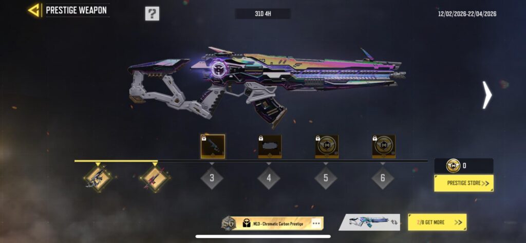 Any mythics guns dropping the nxt month