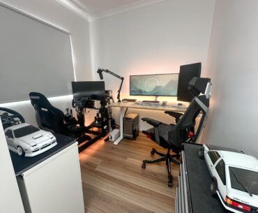 Moved house, new setup.