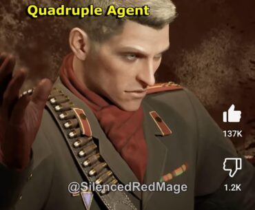 I know the thought of a quadruple agent is far-fetched and its just a video game but can someone explain how it's possible?