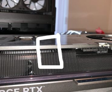 Asus Astral 5080 Finnen verbogen