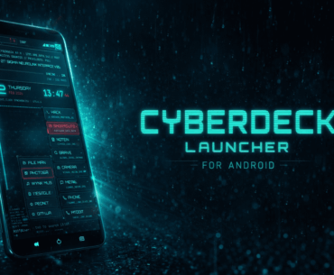 Turn your phone into a CyberDeck with this Android launcher