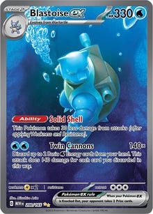 Blastoise ex - 200/165