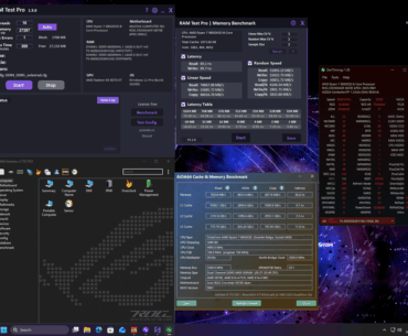 9850x3d ddr5 6600-2200 CL26 1-1 ASUS Refresh Mode Tests & Auto-Legacy mode