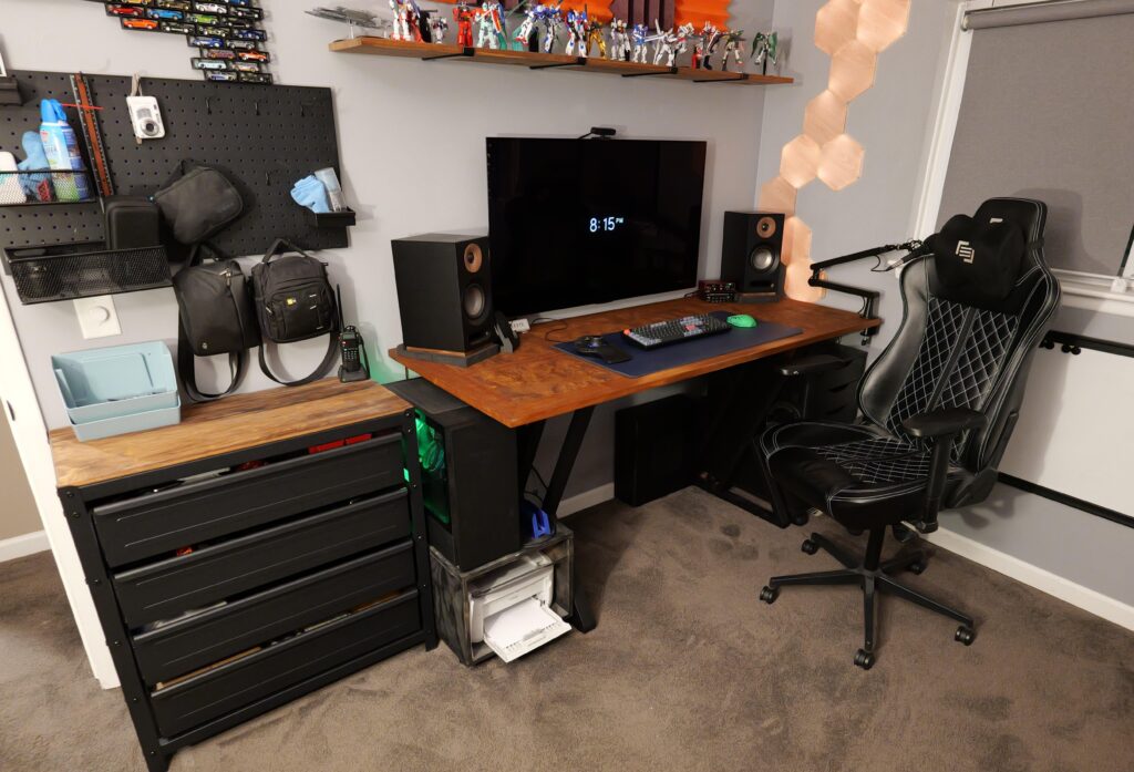 New home office set up