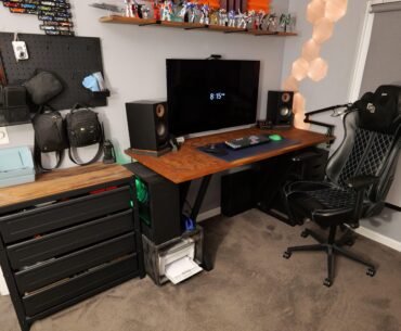 New home office set up