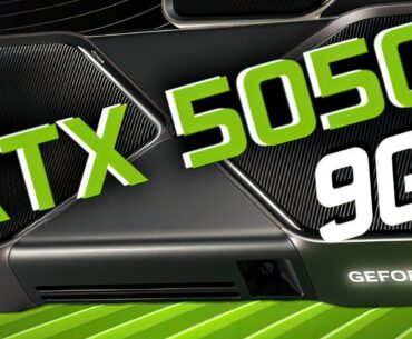 NVIDIA Preps GeForce RTX 5050 With 9 GB GDDR7 Memory