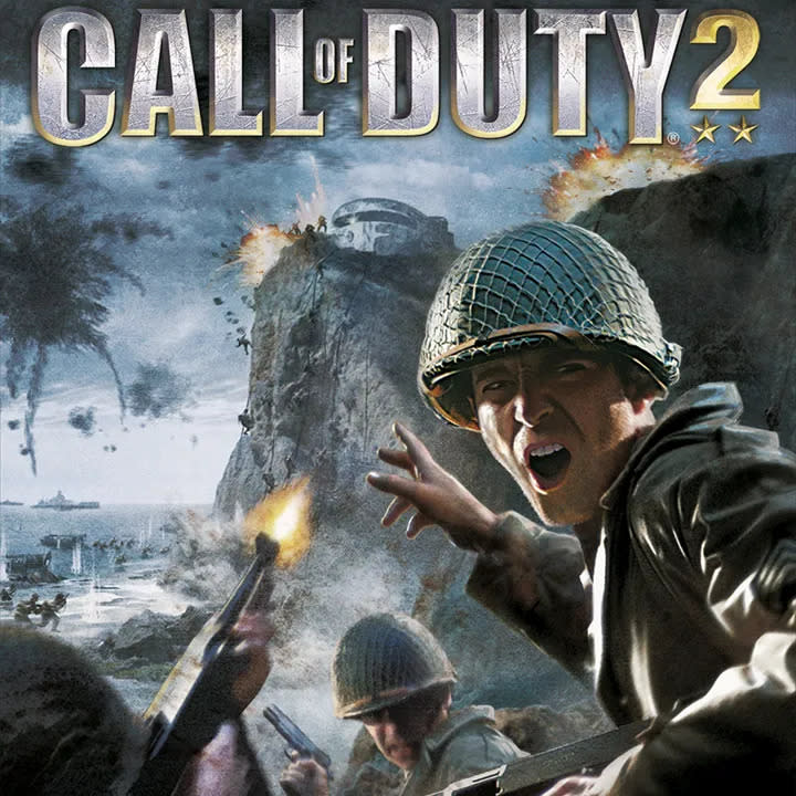 <b>57. Call of Duty 2</b><br><br> CoD was an Xbox cornerstone long before Microsoft’s Activision acquisition, back when Call of Duty 2 blitzed through the Xbox 360 launch as its most essential title. Roughly four out of every five early adopters shelled out $60 to christen their new consoles with Infinity Ward’s smash hit sequel, which introduces modern FPS staples like regenerating health and on-screen grenade indicators. The campaign is a cinematic triumph spanning four different POVs across three continents, but CoD’s transition to console came with some caveats: the PC version’s free multiplayer supported 64 soldiers, but hardware constraints capped the console at just eight– despite the premium price of Xbox Live.