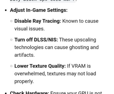 PC artifacts glitch issue fix (2nd post)