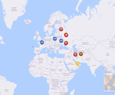 Cyberwar map at liveuamap.com