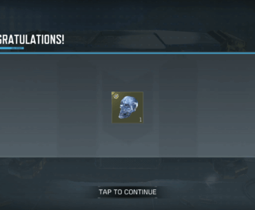 Just randomly decided to open a weapons crate.