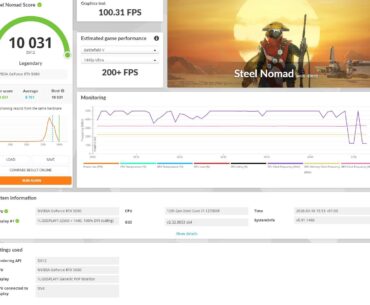 Latest nVidia drivers seem good for Steel Nomad - RTX5080