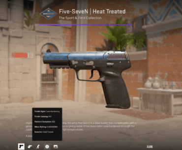 Five seven heat treated #820