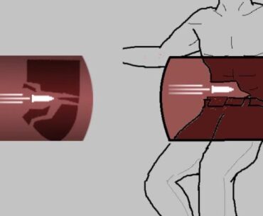 Back in 2007 I always thought the Stopping Power emblem was a guy getting shot in the abdomen.