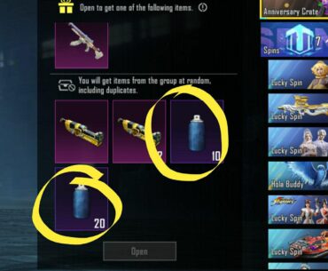 Do Better PUBG - drawing paint cans twice here is wrong. Please remove the paint cans. They already have massive odds in the main crate. For god sake this is to celebrate the game not squeeze every penny you can.