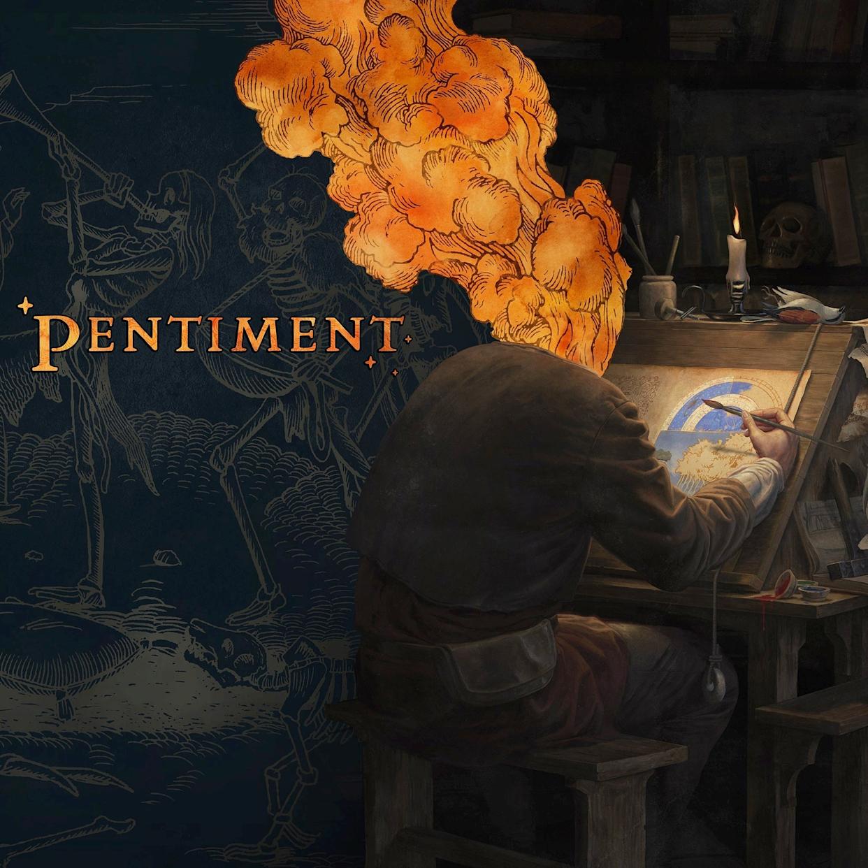 <b>65. Pentiment</b><br><br> A 2D murder mystery set in 16th-century Bavaria may not have been on anyone’s bingo card for Obsidian Entertainment in 2022, but that’s exactly what we got. Pentiment is a tense, details-driven detective game from the mind of Fallout: New Vegas director Josh Sawyer, which swaps out post-apocalyptic weaponry for the sharp tongue and soft brush of painter protagonist Andreas Maler, who is thrust into solving the case of a baron’s untimely death. A story full of intrigue with many choices to anxiously ponder over, Pentiment may not traditionally be the type of game you’d expect from an Xbox Game Studio, but we couldn’t have been more pleasantly surprised by it.