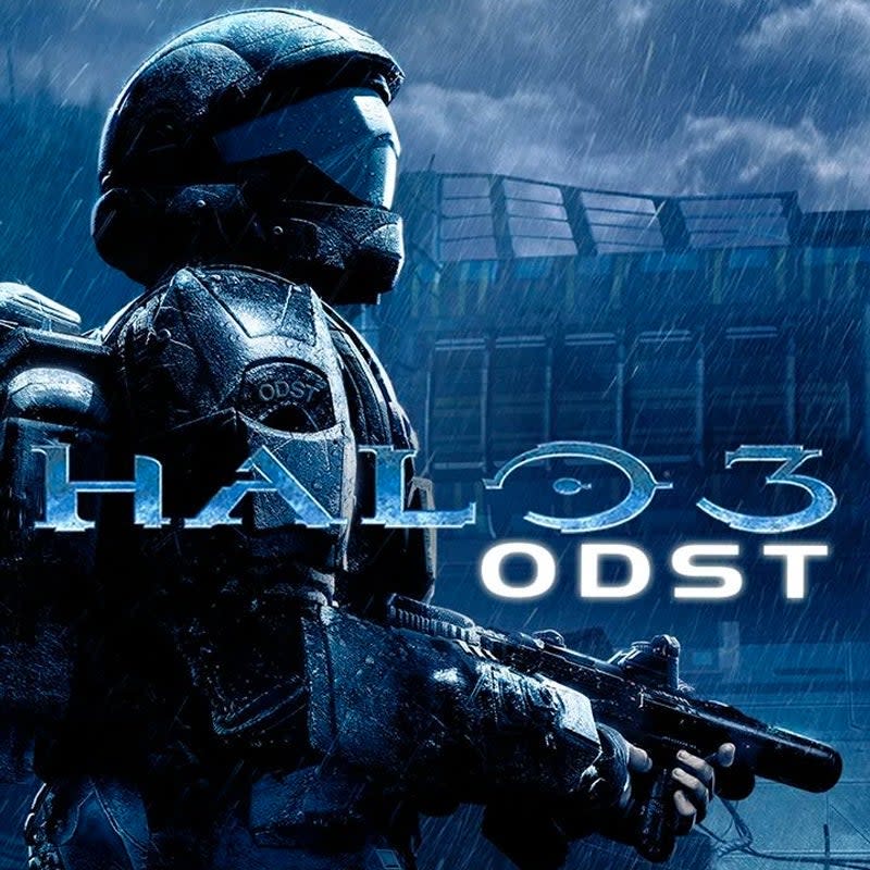 <b>52. Halo 3 ODST</b><br><br> Halo writer Joseph Staten directed Halo 3: ODST, a standalone spinoff set on Earth during the events of Halo 2. For the first time in Halo history, you didn't play as a Spartan, but rather a very un-augmented ODST, meaning that Covenant Elites, Hunters, and Brutes were even larger and more imposing than you were used to. Between flashback missions that detailed the stories of each member of your team of "Helljumpers", you explored a sprawling, open hub city, at night, in the rain, lending ODST a film noir vibe, which was beautifully reinforced by longtime Halo composer Marty O'Donnell's stunning piano-driven, jazz-influenced soundtrack. And as a bonus, it also introduced the fantastic four-player PvE Firefight mode to Halo's multiplayer.