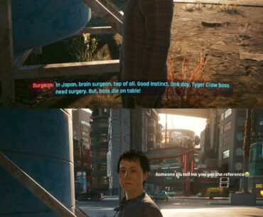 Cyberpunk was the last place I expected to see an Office reference 😭😭