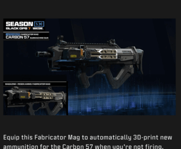 Max ammos no longer required? BO7 Season 3 is getting an ammo printing gun