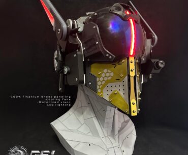 My helmet I built for Neotropolis this year