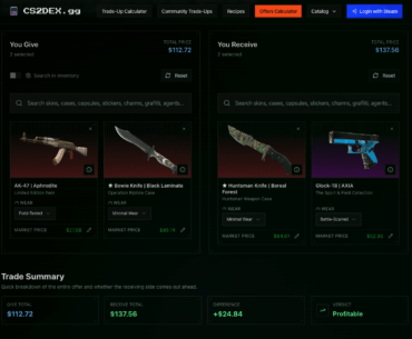 I made a trade offers calculator, free with no login