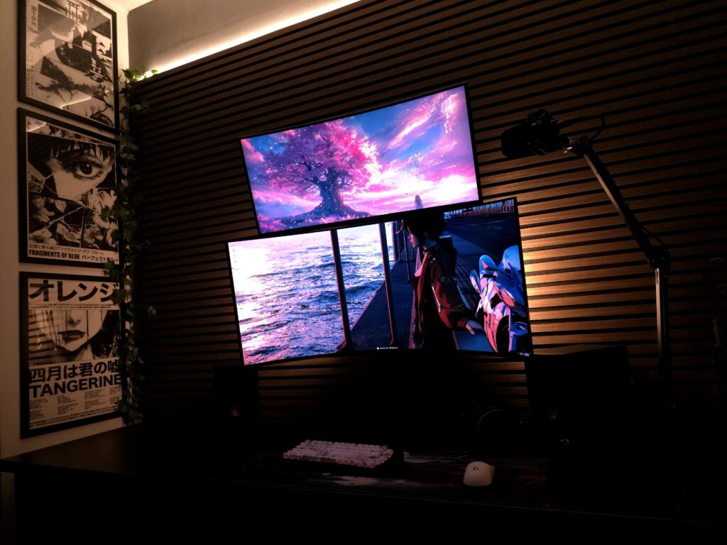 My clutter-free corner