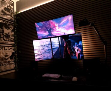 My clutter-free corner