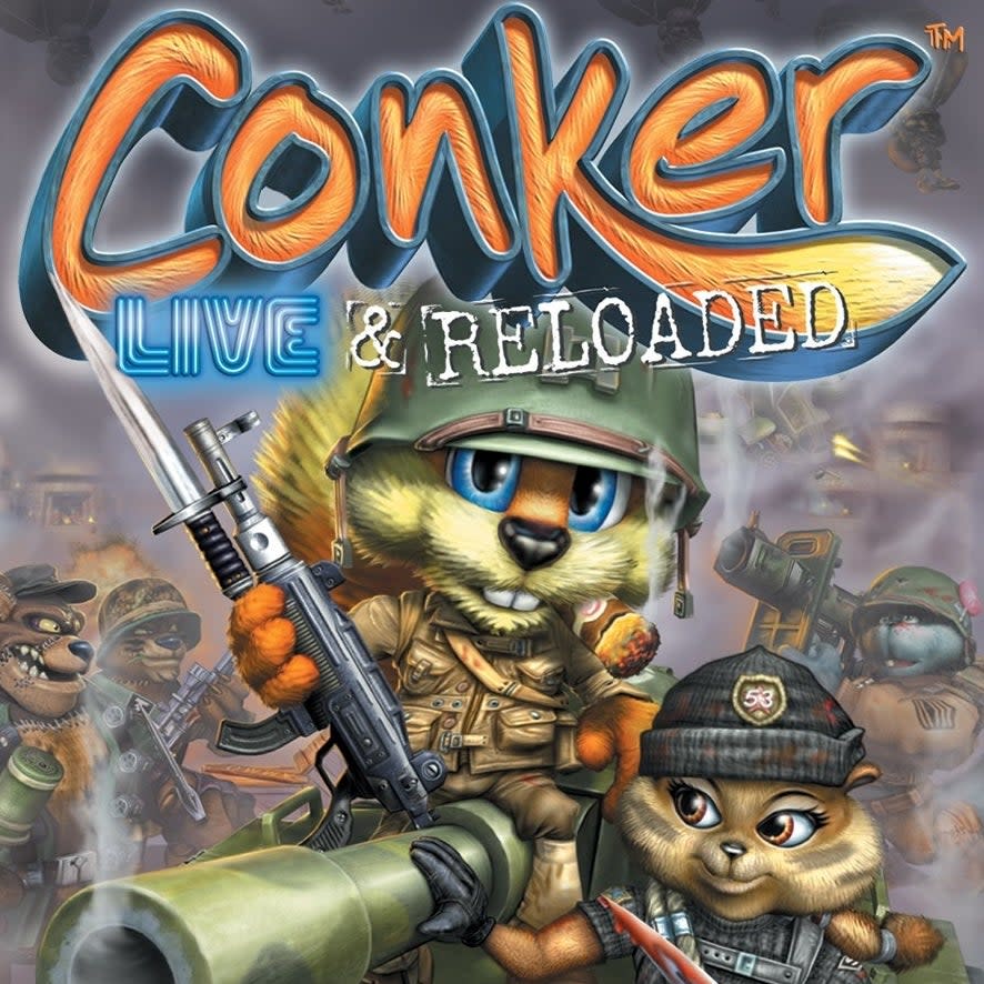 <b>99. Conker: Live and Reloaded</b><br><br> When Microsoft acquired Nintendo's second-party darling Rare for $375 million, the possibilities were endless. One of the first games Xbox got from the British studio was Conker: Live and Reloaded, a remake of N64's Conker's Bad Fur Day that added online multiplayer. And while that competitive play was quite fun, thanks in part to the juxtaposition of over-the-top violence and adorable characters on screen, it was the technological level-up from the N64 original that was truly stunning. The action-platformer was now "fur-shaded," giving the manes of Conker and his buddies a unique "next-gen" new look. Ironically, Live and Reloaded was actually more heavily censored than Bad Fur Day, but both campaign and multiplayer were nevertheless a great way to introduce Rare to its new Xbox player base.