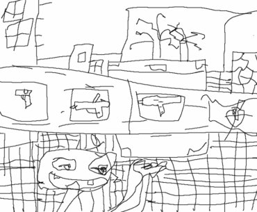 self portrait of my friend opening cases on Mirage #no reference photo