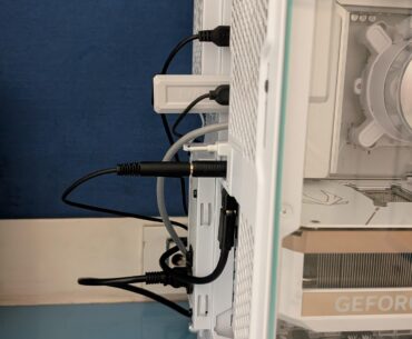 How do I go about hiding these cables?