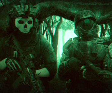 I created these crossover photo-edits of mine and a friends cosplays in photoshop with no AI, including painting the background from scratch, what do you guys think? [OC] [GHOSTS]