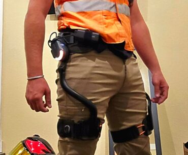 My cyberpunk construction fit I wear at work.