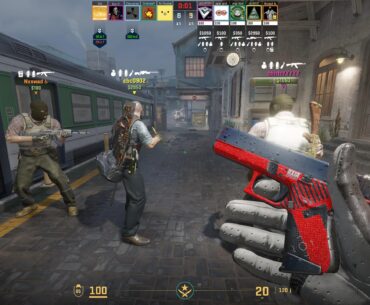 Cool Axia Glitch in a Train Premier