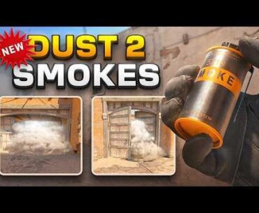 Full Breakdown of Dust 2 Smokes for T and CT Side