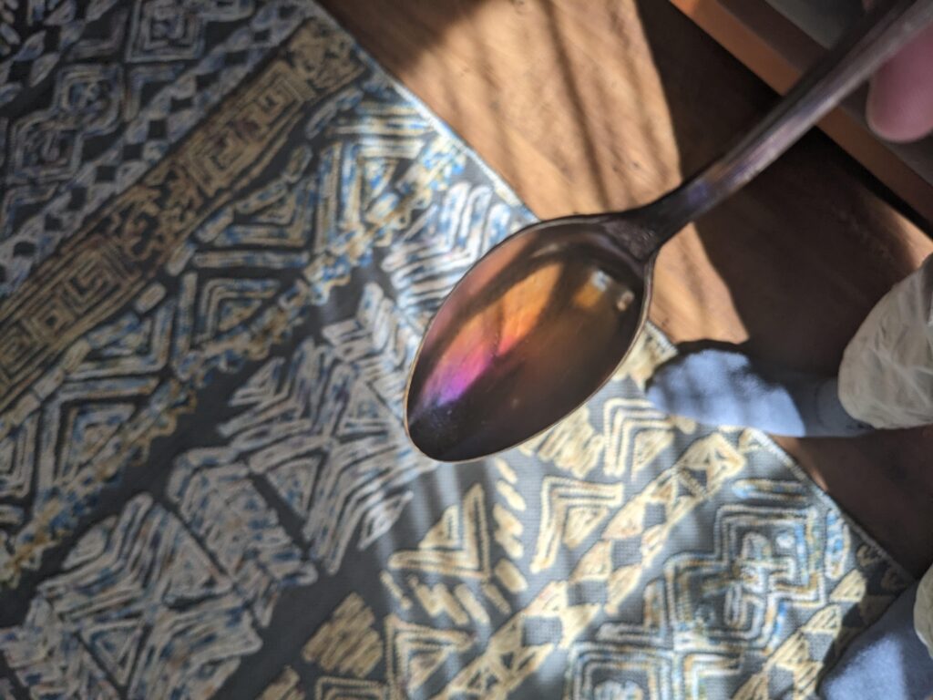 What % fade is my 🥄?