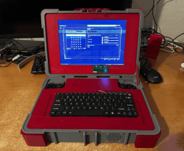 I designed and 3D printed a cyberdeck! Runs off the Steam Deck so I can even play Cyberpunk on it!