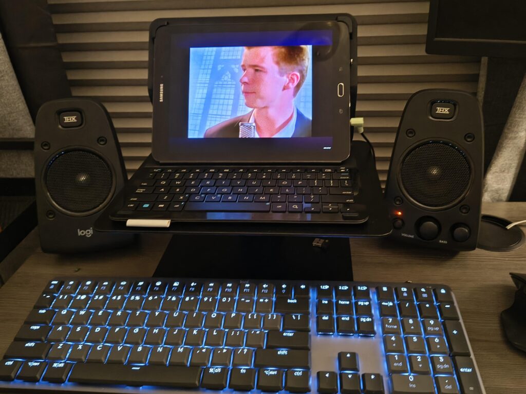 POV: your laptop died and the next best thing is your old Galaxy Tab S2