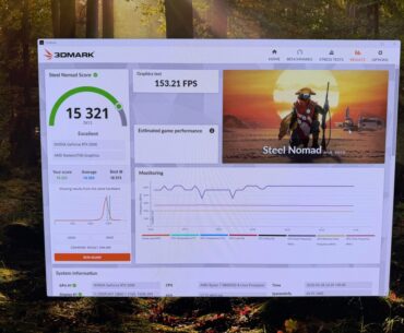 Literally stuck a fan under my GPU and got my best score😂