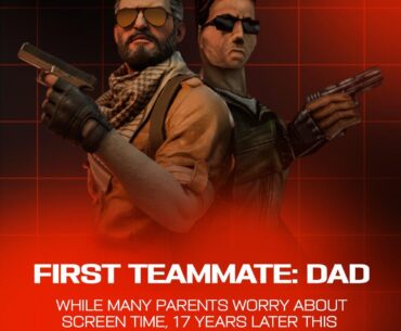 While many parents fear screens divide families, 17 years later, this father & Challenger Ranked son are still queuing together.