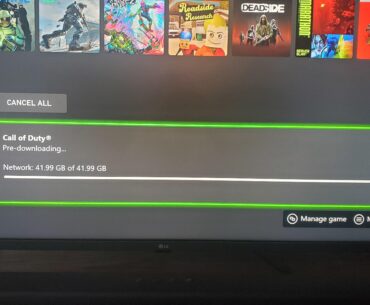 Why is it pre downloading an already downloaded and released game? [COD]