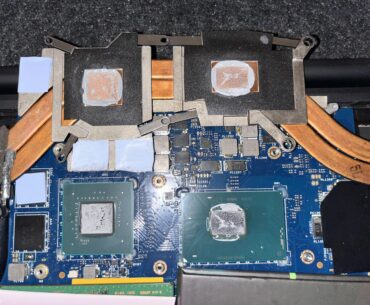 PTM7950 after 1h of stress test on the CPU