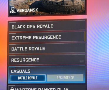 Finally, us casuals can play warzone again!!!