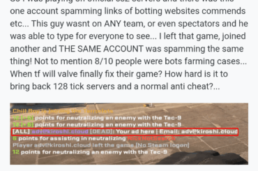 CS2 is in the most state of all time.