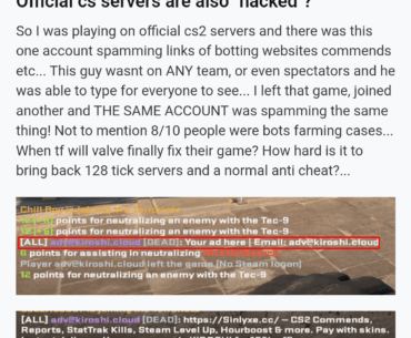 CS2 is in the most state of all time.