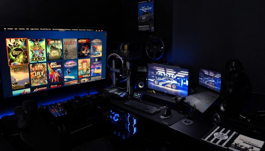 Meu setup de estudos e jogos, sugestões?