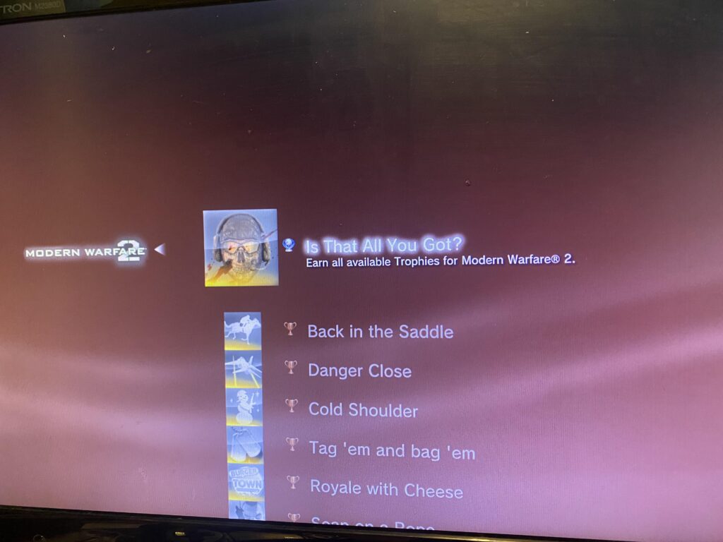 [MW2] Platinum for one of the greats