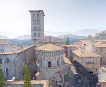 Real-life location of the Inferno church