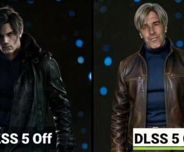 DLSS 5 off vs DLSS 5 On
